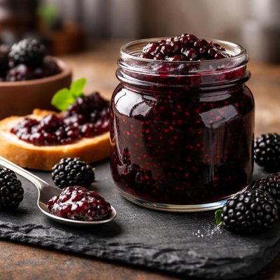 Smuckeds natural blackberry jam