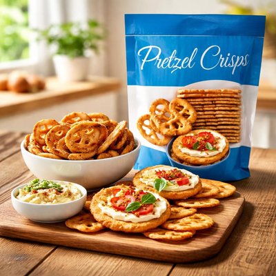 Snack factory pretzel crisps