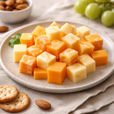 Snacking cheese