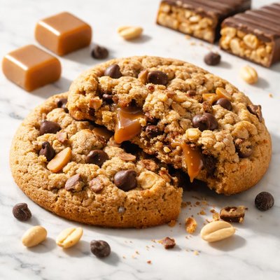 Snickers protein cookie