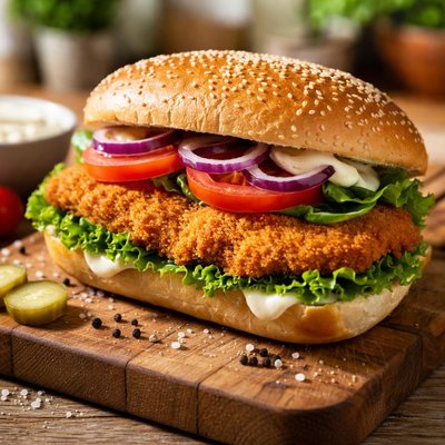 Sándwich de milanesa