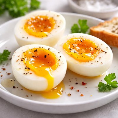 Soft boiled eggs