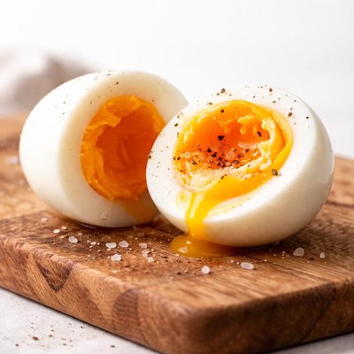 Soft bouled large egg