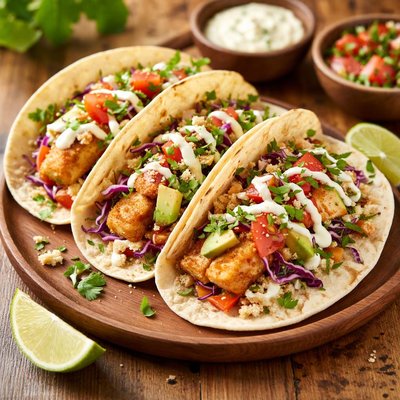 Soft fish taco