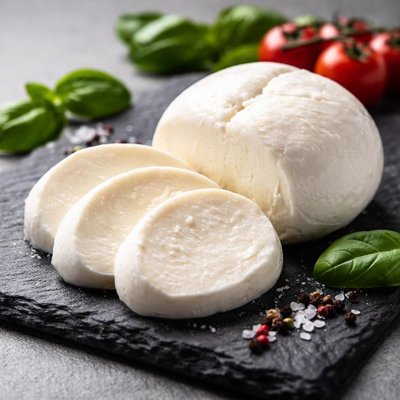 Soft mozzarella cheese
