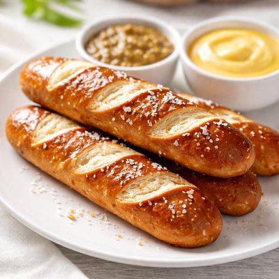 Soft pretzel stick