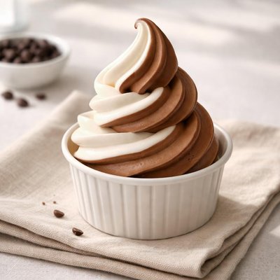 Soft serve swirl