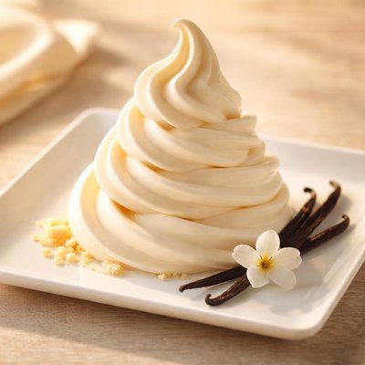 Soft serve vanilla