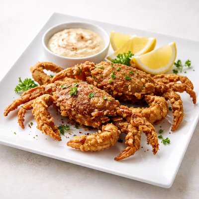 Softshell crab fried