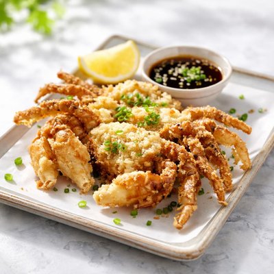 Softshell crab tempura