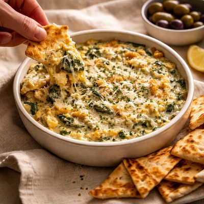 Soho house spinach artichoke dip