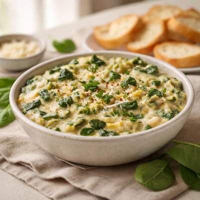 Soinach artichoke dip