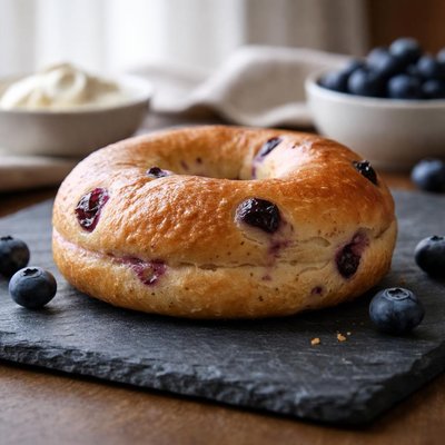 Sola blueberry bagel