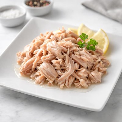 Solid white tuna in water