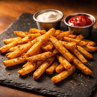 Some fries from popeyes