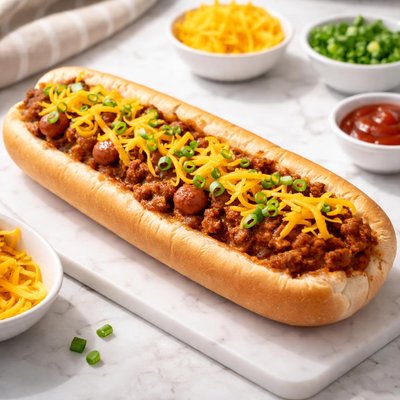 奇艺辣椒芝士味一尺长热狗（无香肠）