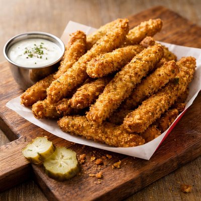 Sonic pickle fries small