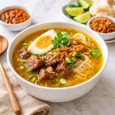 Soto daging madura
