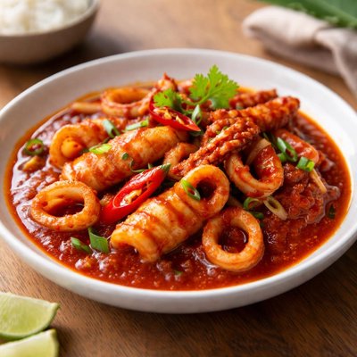 Sotong masak merah