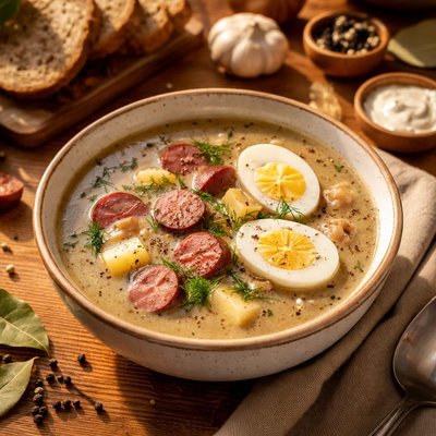 حساء الروجينة المخمرة