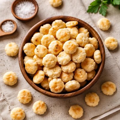 Soup oyster crackers