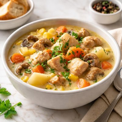 Soup spoon tokyo chicken stew