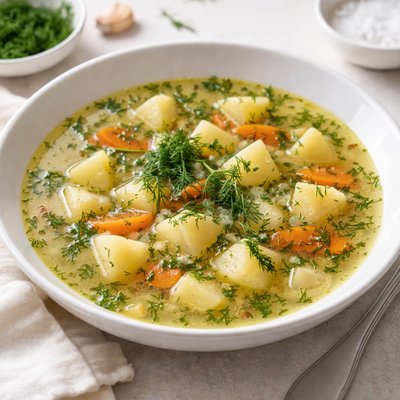 莳萝土豆汤