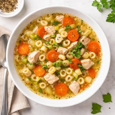 Soup with pasta