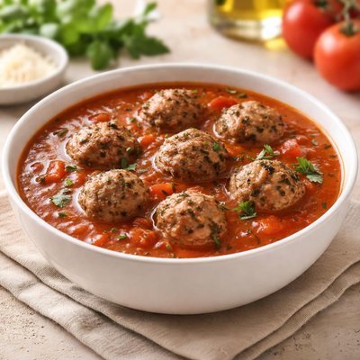 番茄肉丸汤
