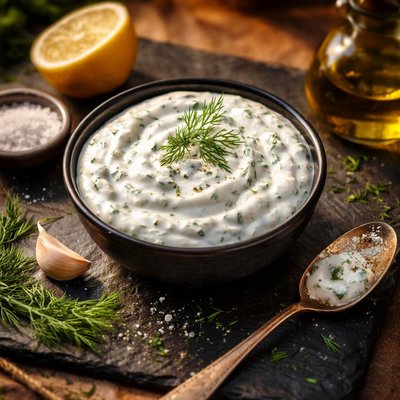 Sour cream dill sauce