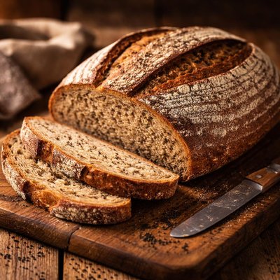 Sauerteig-Roggenbrot