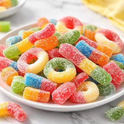 Sour gummies