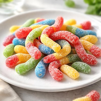 Sour worms
