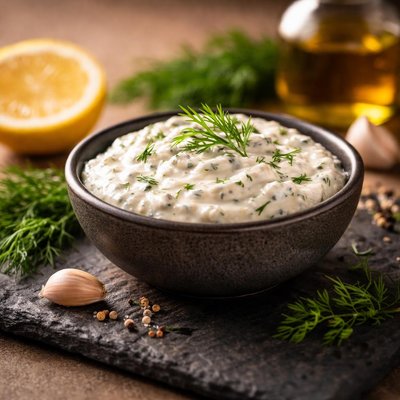 Sourcream dill sauce