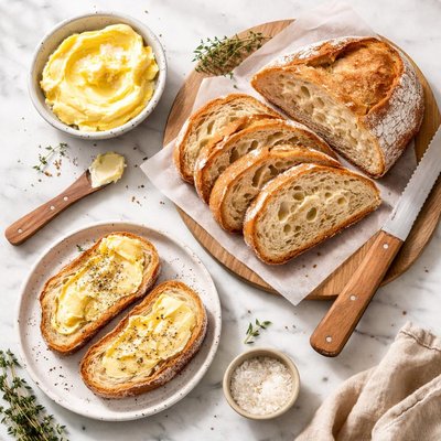 Sourdough and butter