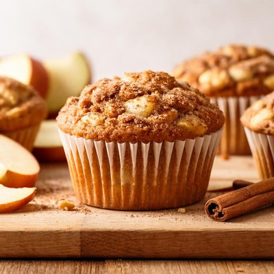 苹果肉桂面包-muffin