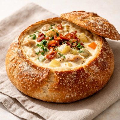 cuenco de masa madre