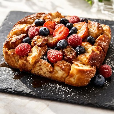 Sourdough french toast bake