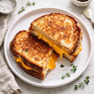 Sourdough grilled cheese