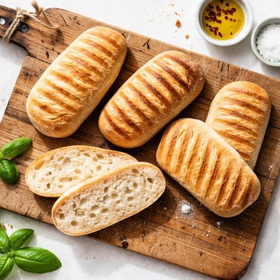 Sourdough panini bread