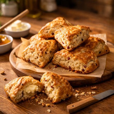 Sourdough scones