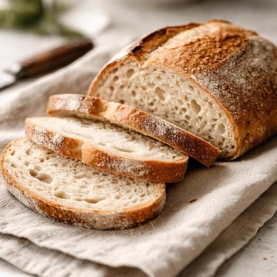 Sourdough sliced bread