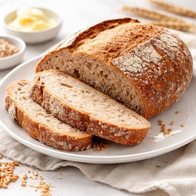 Sourdough whole wheat bread