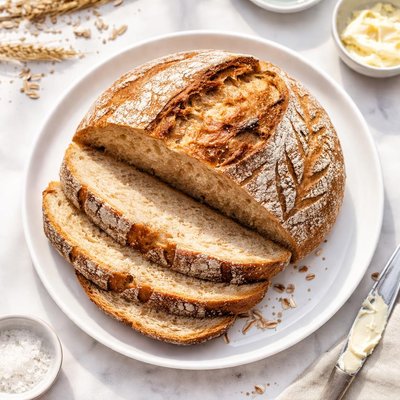 Sourdough wholemeal bread