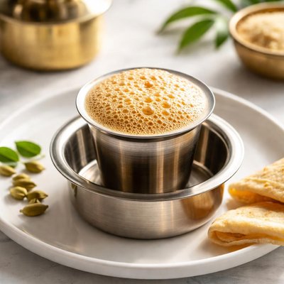South indian filter coffee