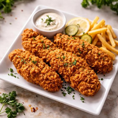 Southern fried chicken fillets