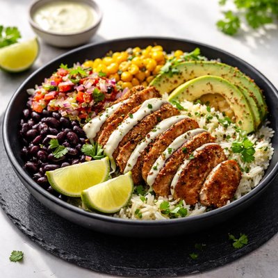 Southwest chicken bowl