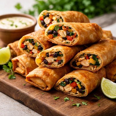 Southwest egg rolls