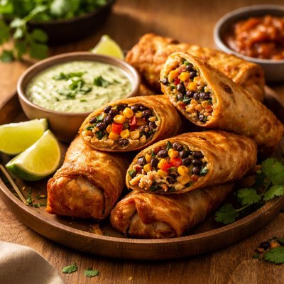 Southwestern egg roll