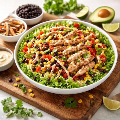 Southwestern salad kit